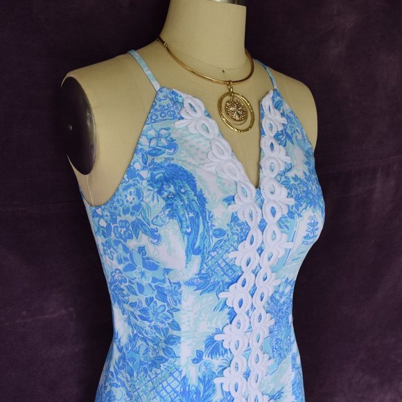 Lilly Pulitzer Pearl dress Toile me About it NWT - Picture 5 of 9